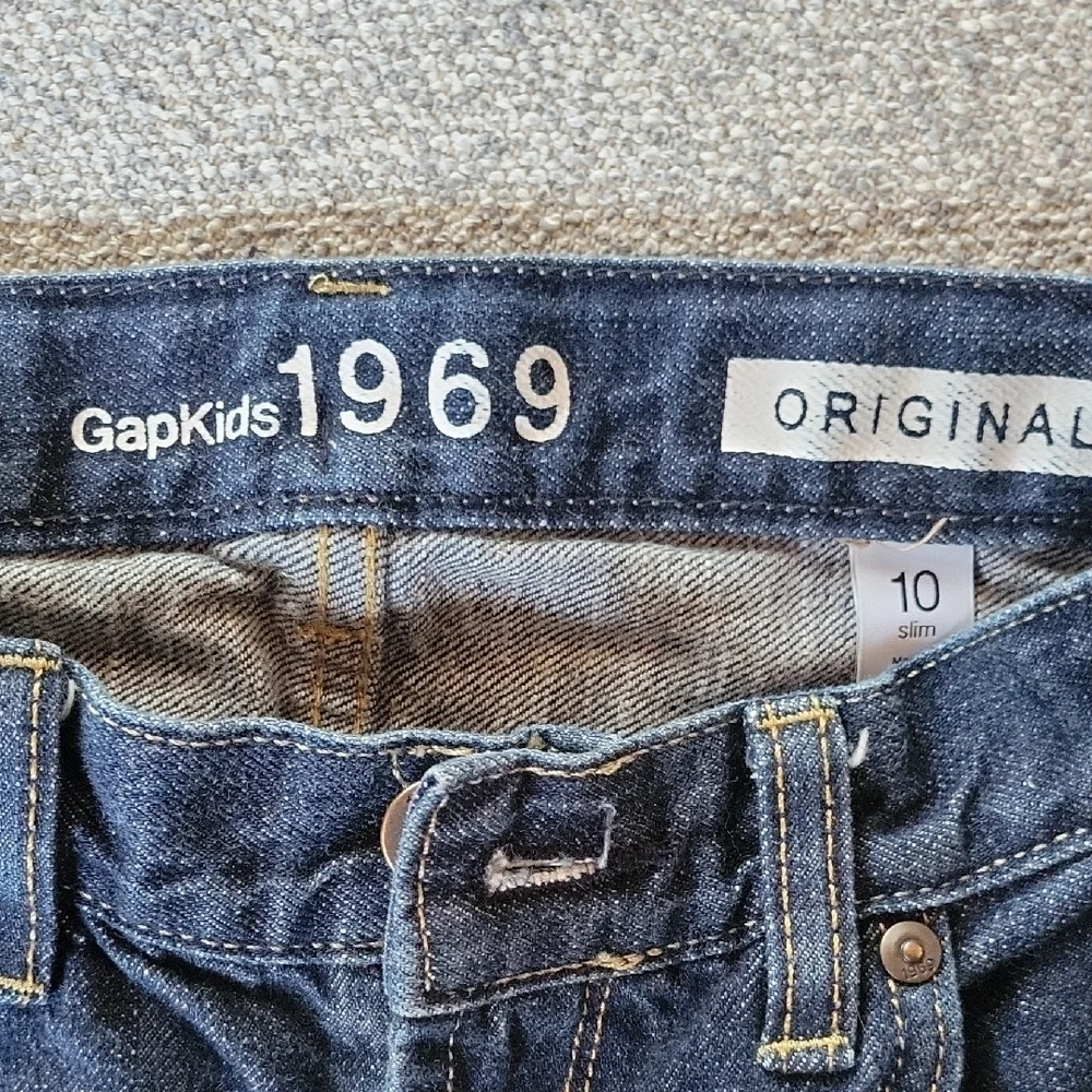 Gap kids Classic Original Blue Slim Jeans Size 10